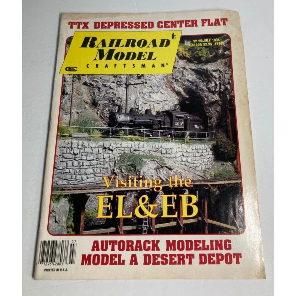 VTG Railroad Model Craftsman Magazine 1994 Model Trains 3 Issues‎ PLUS 1 Other